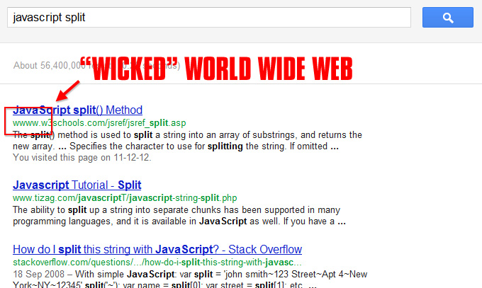 Sneaky W3schools