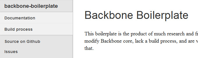 Backbone Boilerplate