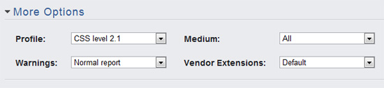 More Options Visible More Options Visible