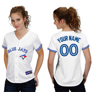 Girl in Blue Jays shirt